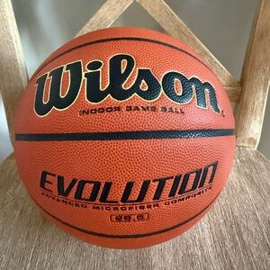 Wilson
Wilson Evolution Basketball 28.5" 
Sz 6 Indoor Game Ball NWOT *READ*